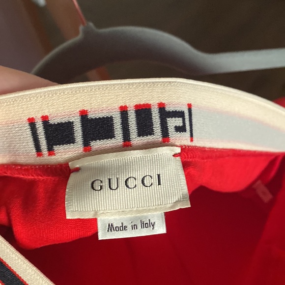 GUCCI
Girls Flare Trousers in Red - Picture 3 of 9